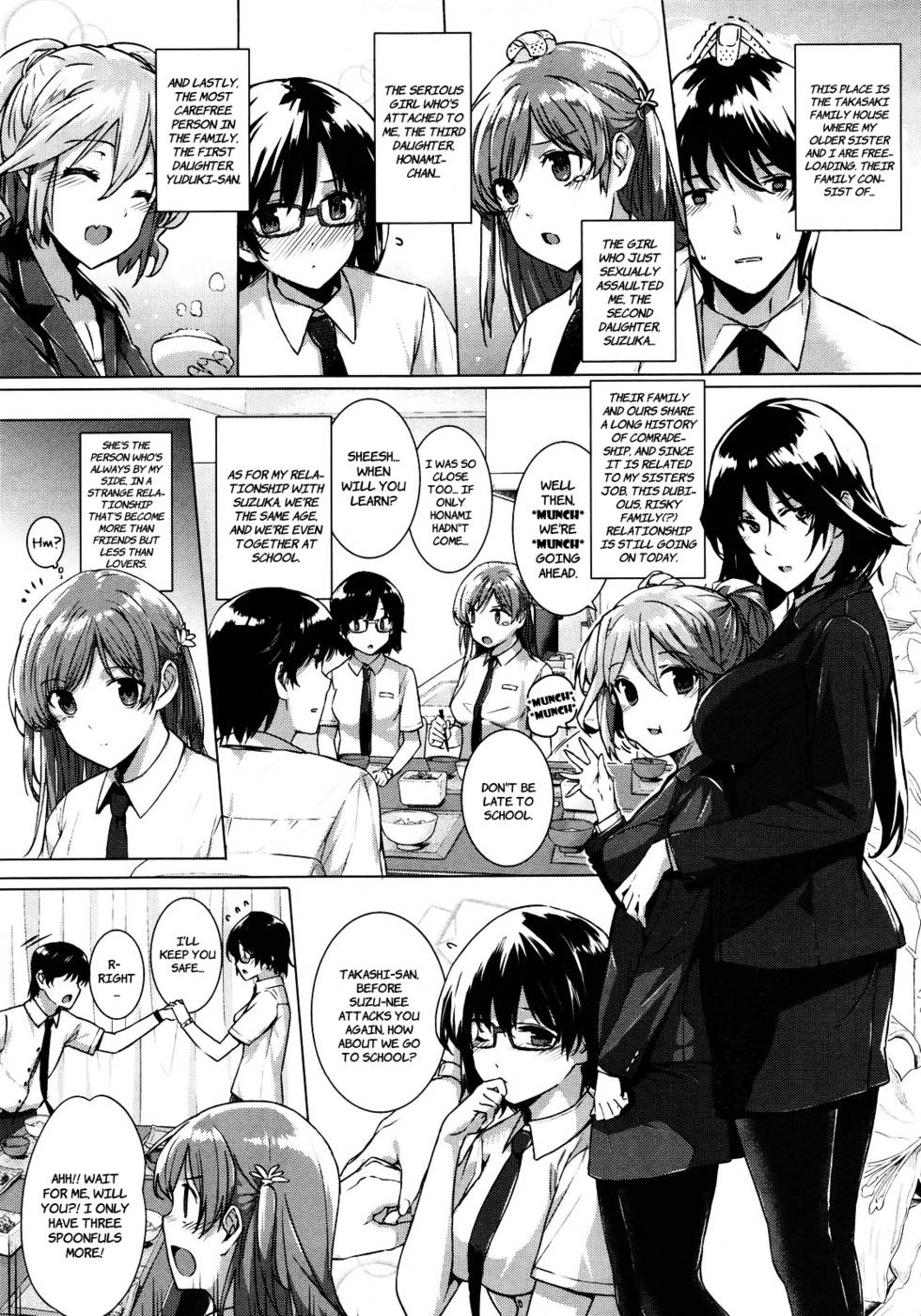 Hentai Manga Comic-Kanojo wa Kazoku de Koibito de-Chapter 1-9